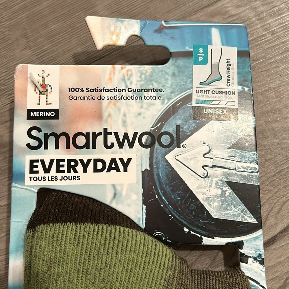 SMARTWOOL | WINTER MOSS EVERYDAY SOLID RIB CREW SOCK (UNISEX)